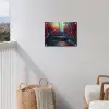 Architectuur - Neon - Trap - Graffiti tuinposter los doek klein -sfeer8
