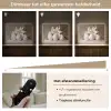 Lelies - Eieren - Pasen Light Box met batterij (Wandlamp) middel -USP_dimbaarNL