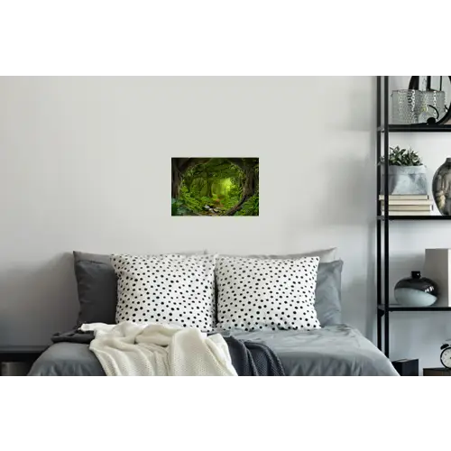 Jungle - Groen - Natuur - Tropisch - Planten Muursticker klein -slaapkamer