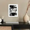 Coffee - Espresso - Koffiemachine - Kop poster papier klein -sfeer1