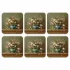 Vaas - Pastel - Kleuren - Bloemen onderzetter kurk middel -3d