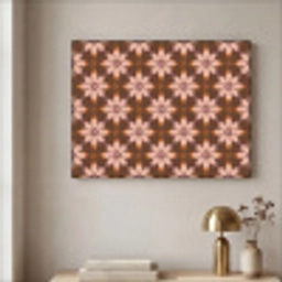 Klassiek - Retro - Bruin Textielframe zwart klein 947 -sfeer2