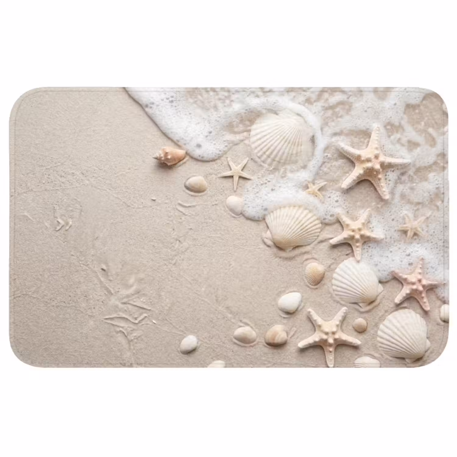Wc Mat - Schelpen - Zeesterren - Strand