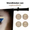 Black and Gold - Vrouw - Make up Wandkleed katoen klein -sfeer2