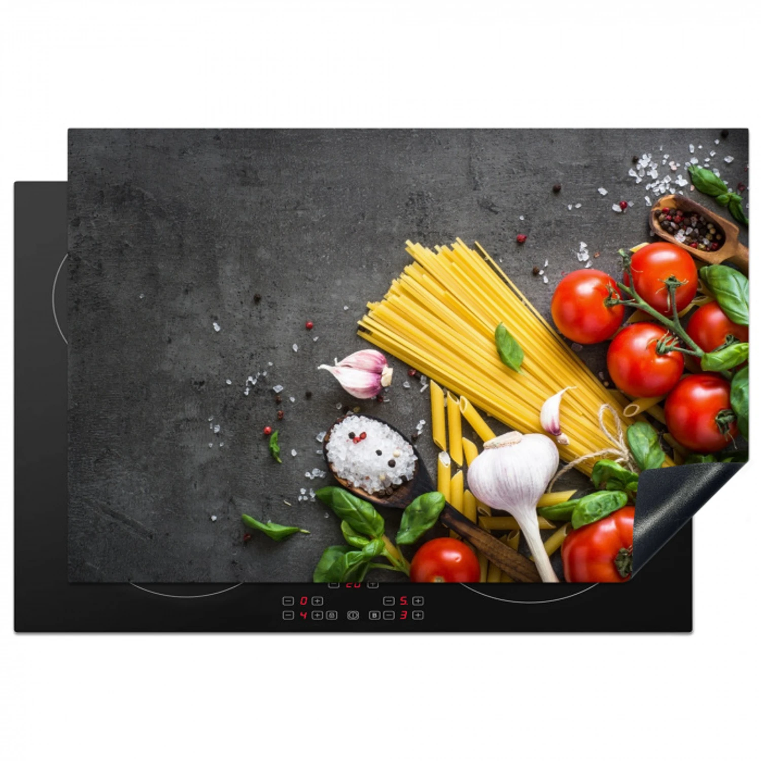 Italiaanse Kookinspiratie Inductie beschermer vinyl 3mm klein -3d