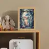 Dino - Jungle - Blauw Light Box met kabel (Kinderlampje) klein -sfeer2_kind
