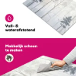 Bos - Bomen - Mist - Natuur - Illustratie - Grijs Inductie beschermer vinyl 3mm klein -wsfeer6_website