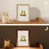 Kikker - Groen - Waterverf - Dieren - Jongen - Meisje Light Box met kabel klein -sfeer3_kind