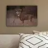 Herfst - Hert - Gras - Natuur - Dieren canvas 2cm klein -sfeer3
