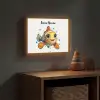 Clownvis - Oranje - Vis - Water Light Box met batterij (Wandlamp kind) middel -sfeer5_kind