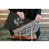 Zwarte - Hoed - Vrouw laptophoes neopreen klein -tas