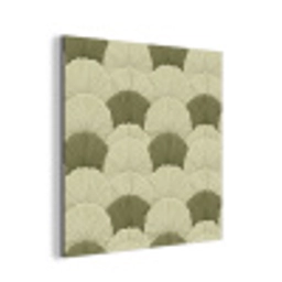 Bladeren - Structuur - Groen aluminium wit klein 46 -3d