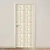 Modern - Geometrisch - Beige deurposter klein 289 -3d_beige