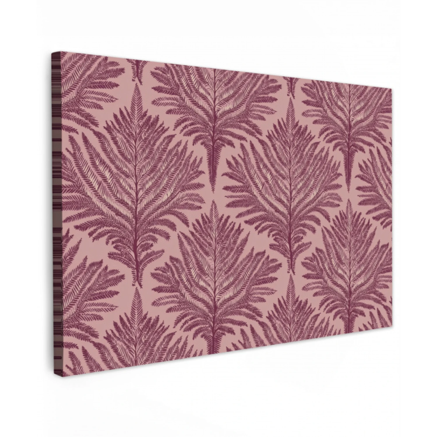 Varen - Patroon - Paars Tuinposter op houten frame 2 cm dik klein 845 -3d