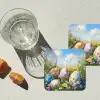 Grasveld - Eieren - Bloemen onderzetter kurk middel -sfeer4