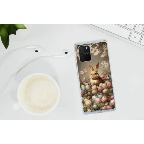Paashaas - Lente - Paaseieren Telefoonhoesje Samsung Galaxy S10 Lite klein -oordopS10Lite