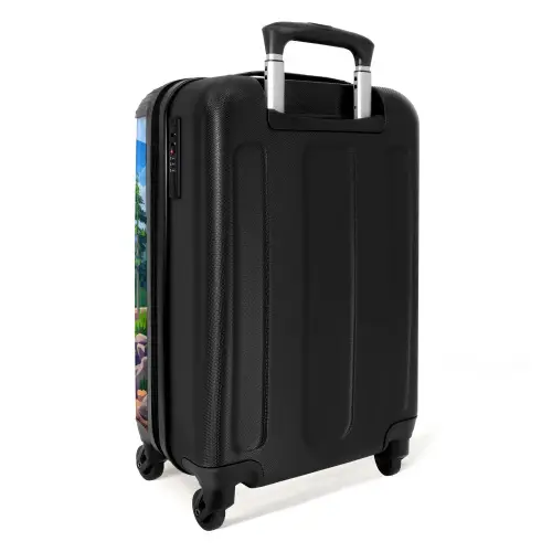 Graafmachine in actie NBS - Handbagage koffer - Kinderen Unisex middel -achterkant