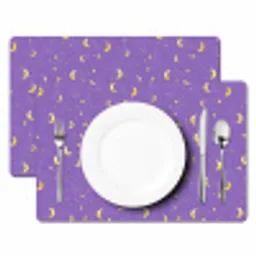 Manen - Sterren - Paars Placemat vinyl groot 368 -zzsfeer2_Kitchenyeah-website