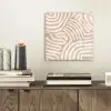 Beige - Aardspatroon plexiglas 5mm klein -sfeer1
