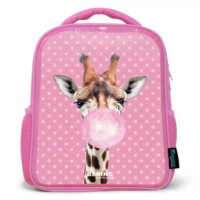 Bubblegum Billy Kinderrugzak - Roze middel -3d