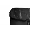 Zwart - Stenen - Rots laptophoes neopreen klein -detail