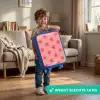 Zeester zandstorm Kinderkoffer - Blauw klein -sfeer2_NL