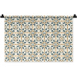 Patroon - Klassiek - Kleurrijk Wandkleed katoen klein 269 -zz3d