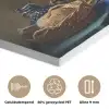 Het melkmeisje - Kunst - Oude meesters - Vermeer PET vilt klein -closeup_NL