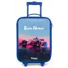 Rode racer Kinderkoffer - Blauw klein -zz3dotto