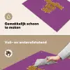 Manifest that shit - Paars - Glitter Inductie beschemer met haakjes klein -ky-schoon-nl