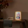 Bloemen - Kunst - Schilderij - Lente - Boeket Light Box met kabel (Tafellamp) klein -sfeer4