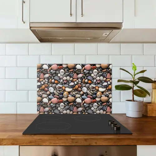 Natuur - Kleuren - Stenen keuken achterwand spatscherm klein 900 -sfeer2