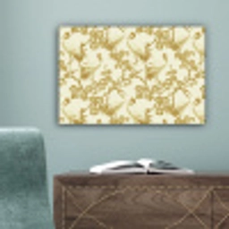 Kraanvogels - Kersenbloesem - Goud canvas 2cm klein 34 -sfeer4