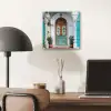 Zuilen - Sierlijke - Deur - Blauw plexiglas 5mm klein -sfeer6