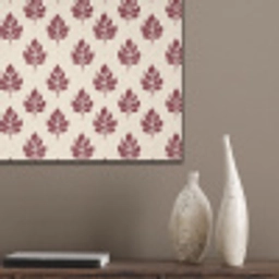 Botanisch - Patroon - Bordeaux PET vilt klein 837 -sfeer6_closeup