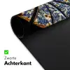 Pizza - Eten - Delftsblauw Muismat XXL klein -sfeer2