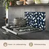 Modern - Geometrisch - Blauw keuken achterwand spatscherm klein 900 -usp_NL