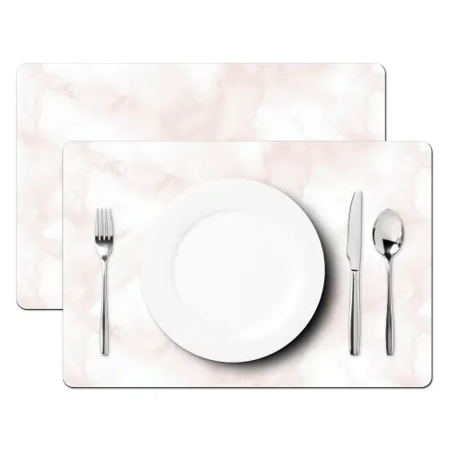 Wolkenstructuur - Roze - Marmer Placemat vinyl groot 368 -zzsfeer2_Kitchenyeah-website