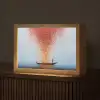 Wolk - Confetti - Boot - Wateroppervlakte Light Box met kabel (Tafellamp) klein -z3d_website
