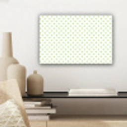Dots - Klassiek - Groen canvas 2cm klein 34 -sfeer6