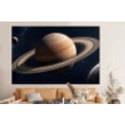 Planeten - Saturnus - Ruimte forex 5mm xxl -bovenbank