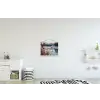 Riet - Gras - Natuur - Winter - Meer textielposter latten blank klein -kinderkamer
