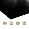 Saxofonisten - Hoeden - Rook - Licht poster papier klein -closeup_NL