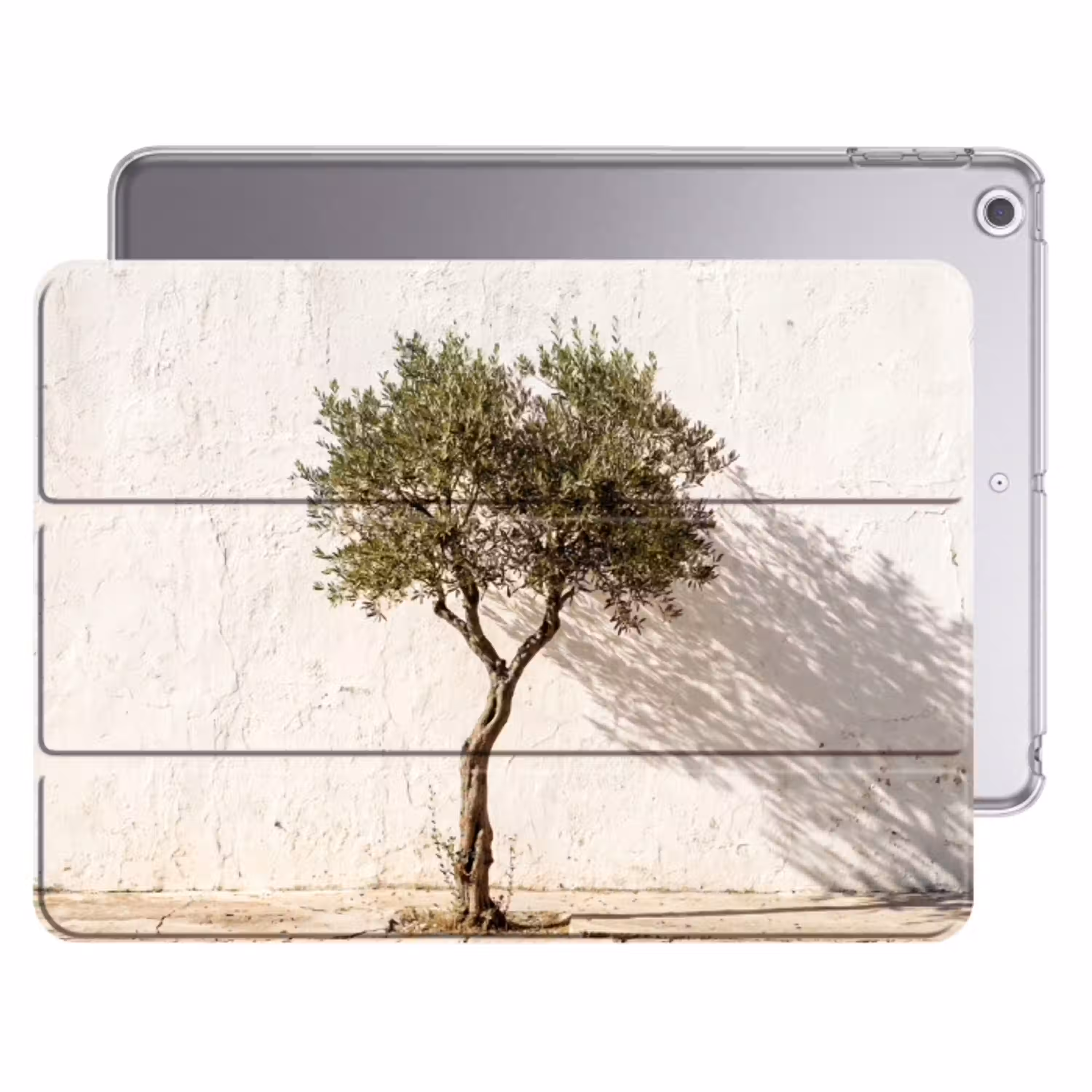 Olijfboom - muur - wit Apple iPad 2017 middel -threedimensional_3d_global