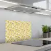 Frans - Citroen - Bloesem  - Wit - Geel keuken achterwand spatscherm klein 900 -3d_schuin