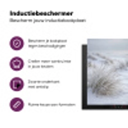 Duinen - Sneeuw - Strand - Winter - Serene Inductie beschermer vinyl 3mm klein -zzzzzzz-cc-usp