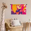 Varken - Bloemkroon - Kimono - Abstract Wandkleed katoen klein -wsfeer5_kind