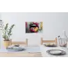 Lippen - Graffiti - Expressief Muursticker klein -eettafel