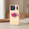 Camera - Memories - Roze - Geschilderd Telefoonhoesje iPhone 17 Pro klein -sfeer2