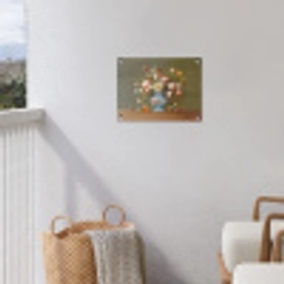 Neutral - Bloemen - Boeket - Vaas tuinposter los doek klein -sfeer8